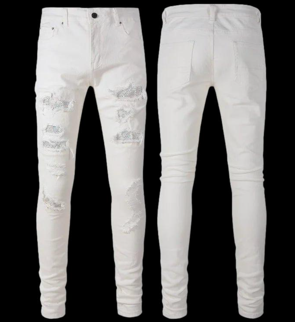 高街新款牛仔裤