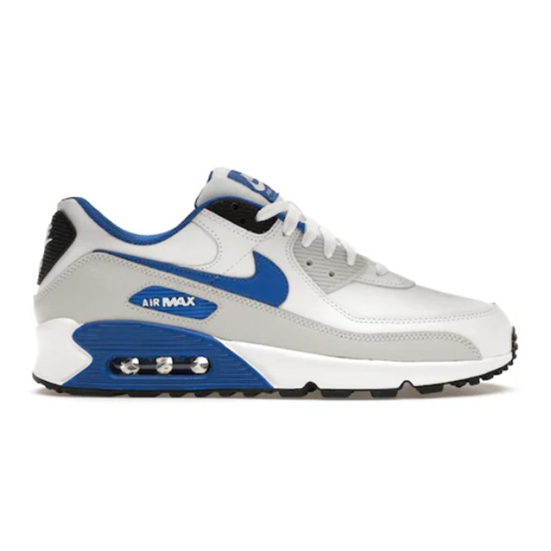 Nike Air Max 90 Leather White Game Royal