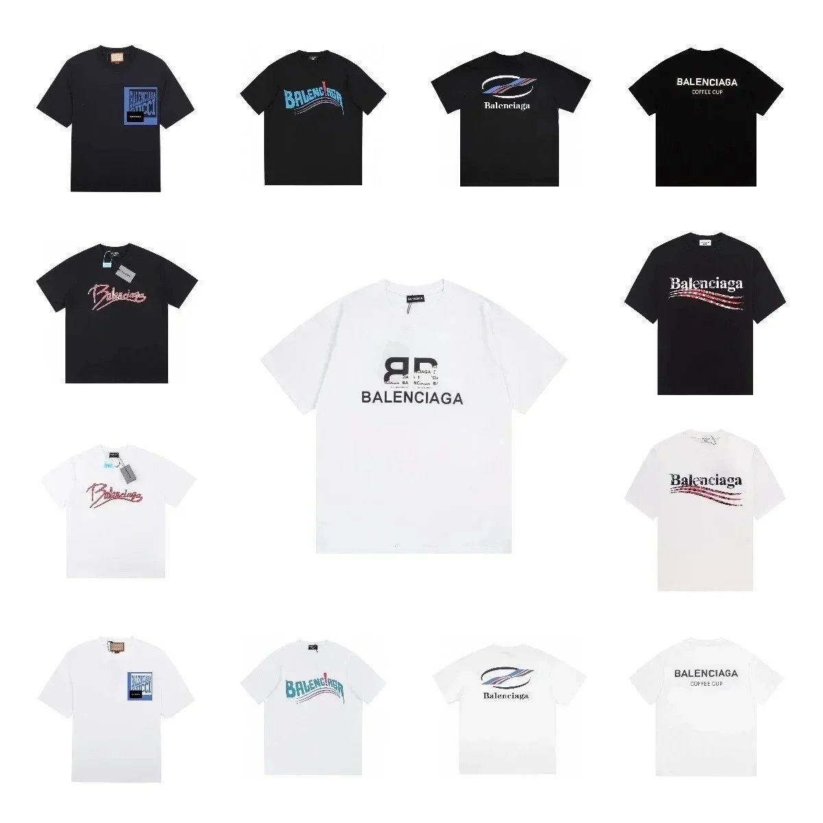 Balen*ciaga T恤【正常发货中】 非质量问题不退不换