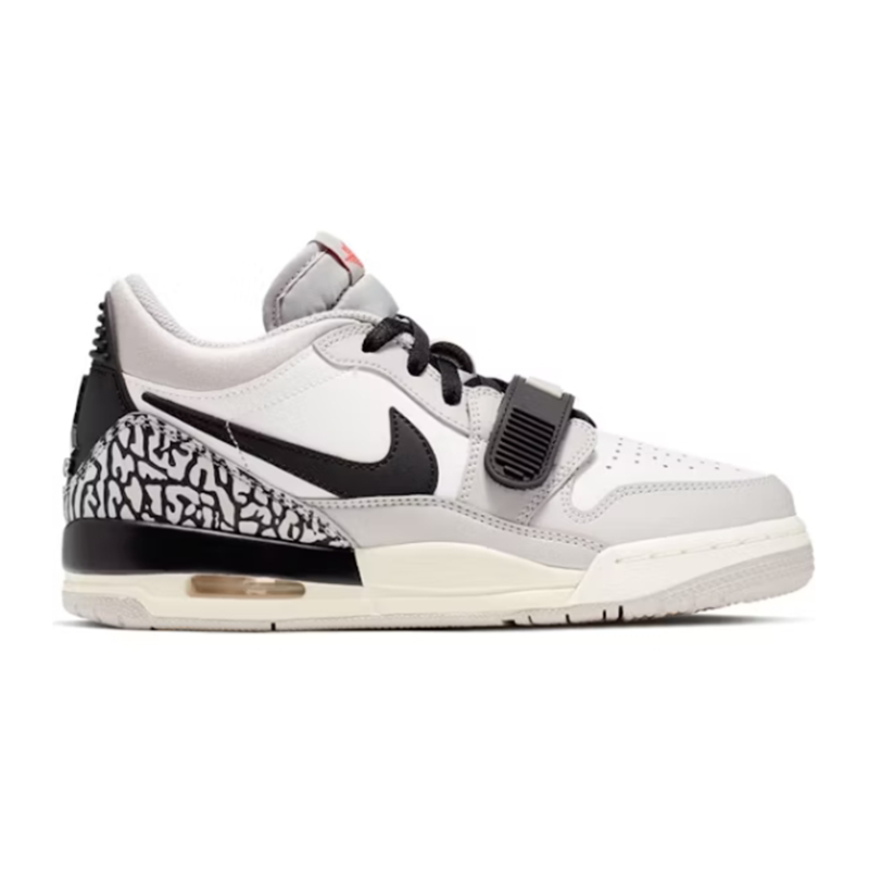 Legacy 312 Low Tech Grey Fire Red Black