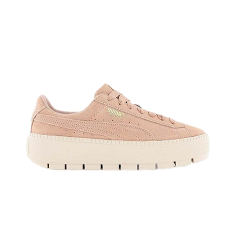 P**a Suede Platform Trace Pink