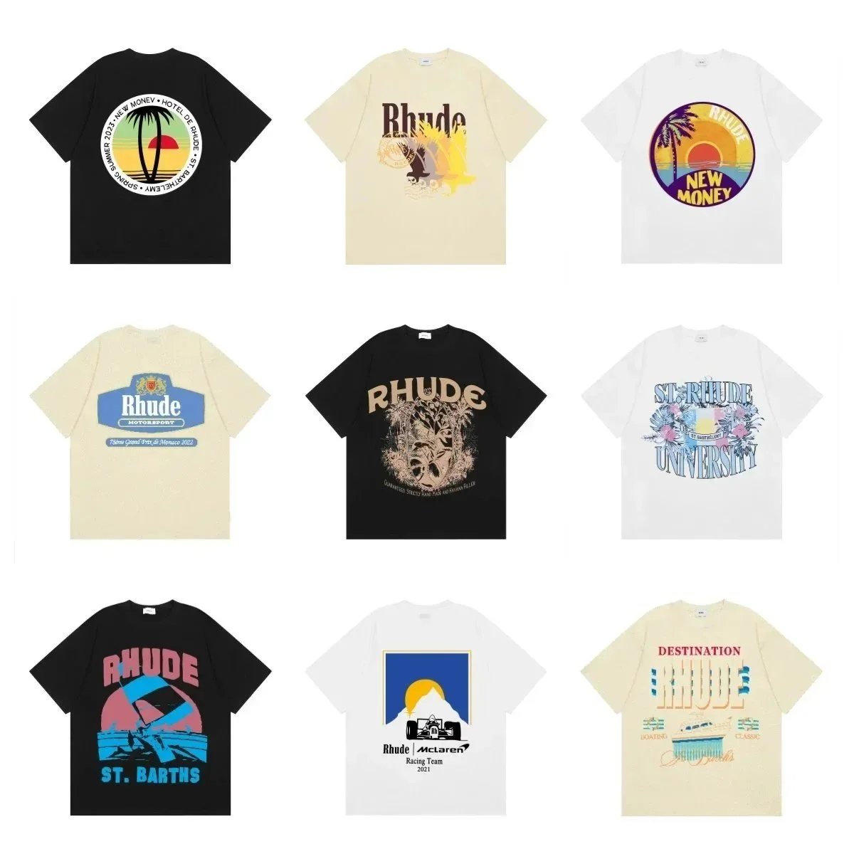 欧美潮流休闲短袖L-001