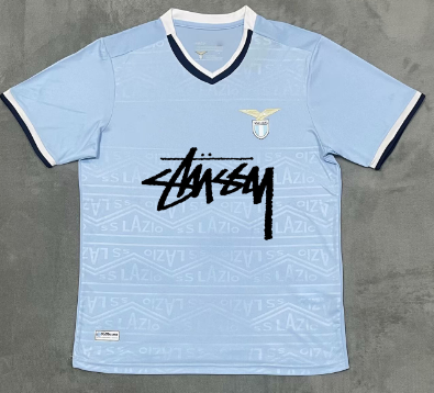 Fans Issue 24/25 S.S. Lazio Home Football Jersey and T-shirt