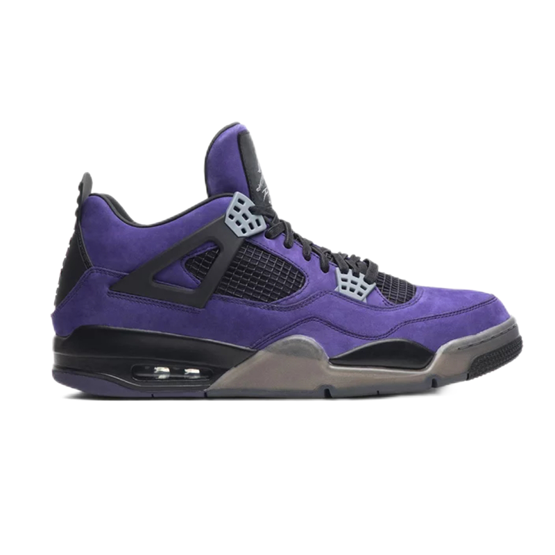 Travis Scott x   4 Retro 'Purple Suede - Black Midsole' Fashion sneakers www.yupooz.com