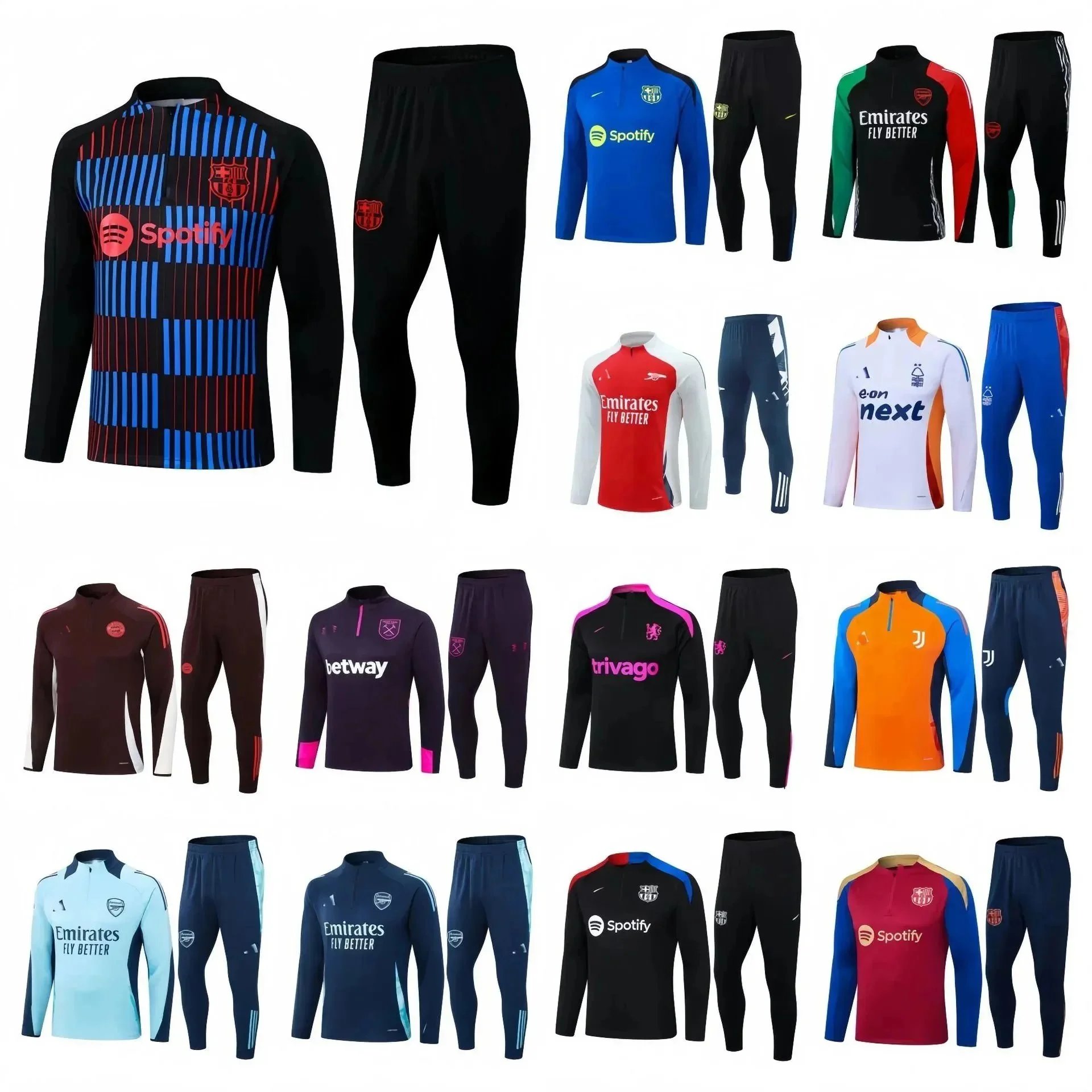 2425新款切尔西尤文图斯诺丁汉森林西汉姆联迈阿密L阿森纳巴萨