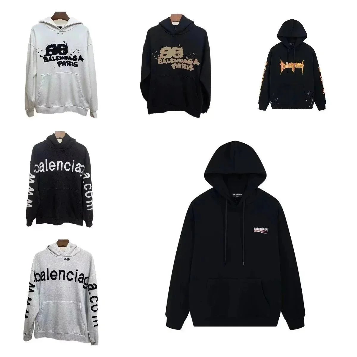 市面最高版本 秋冬休闲时尚连帽卫衣 BA 1-4 HJXPHXYFX028