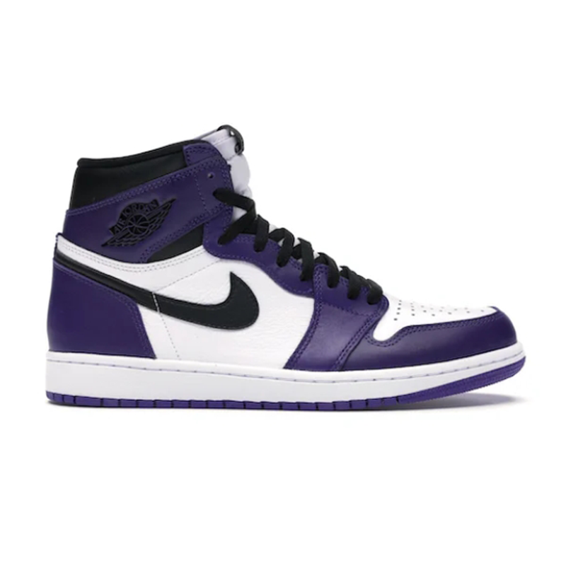 Jordan 1 Retro High Court Purple White Men's