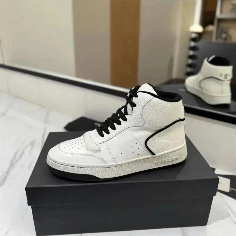 Saint Laurent SL/80 high-top Sneakers | White