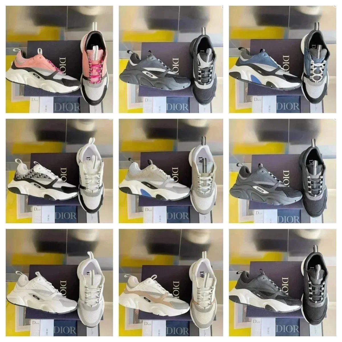 Dior B22 White Blue for sale online