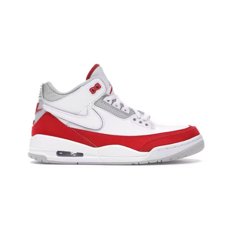 Jordan 3 Retro Tinker White University Red