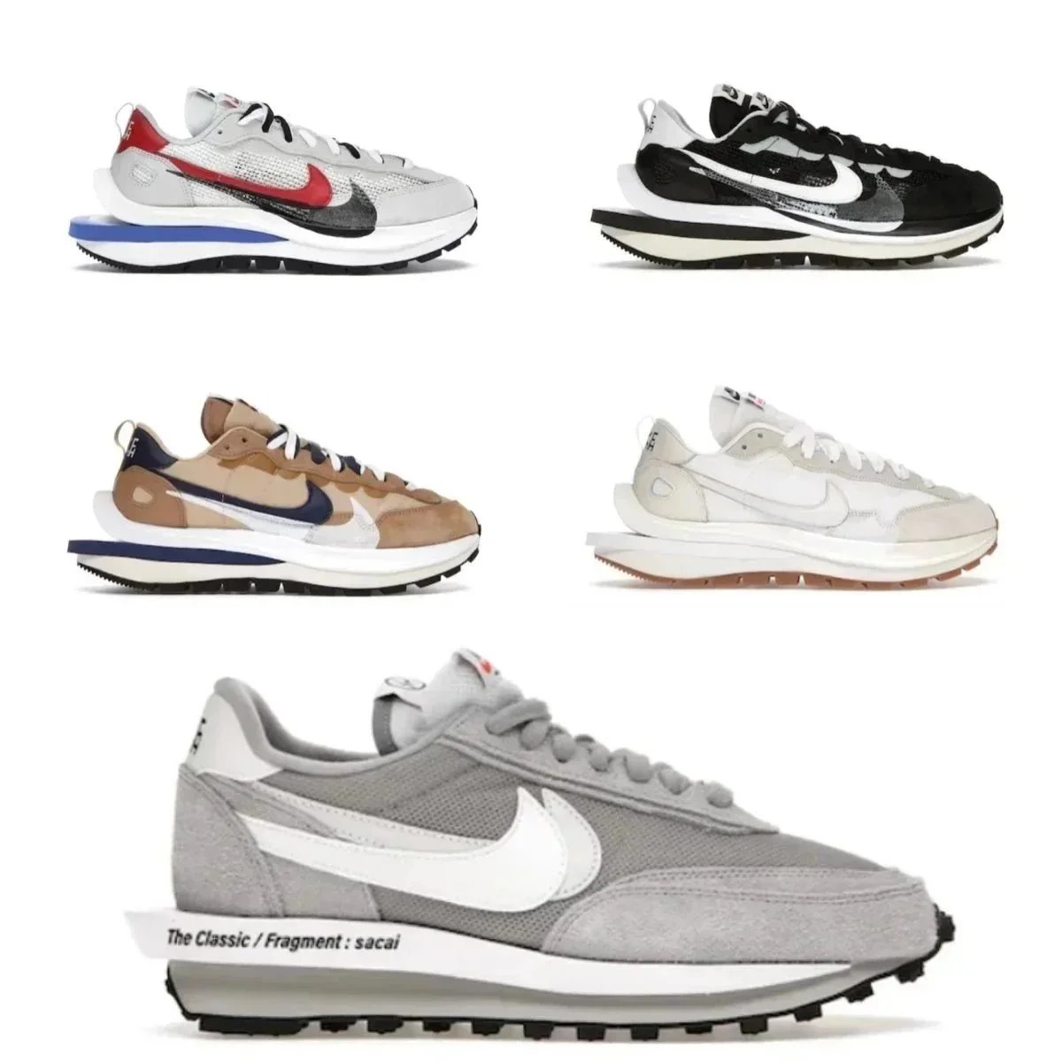 Nike LD Waffle SF sacai Fragment Grey