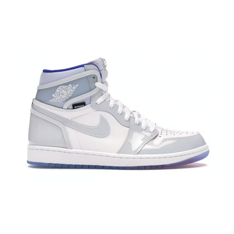 1 Retro High Zoom White Racer Blue