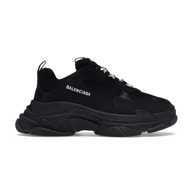 OK   Triple S Black Fashion sneakers www.yupooz.com