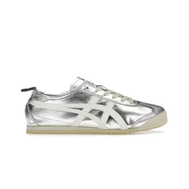 On1tsuka Tiger Mexico 66 Silver Off Wh1te