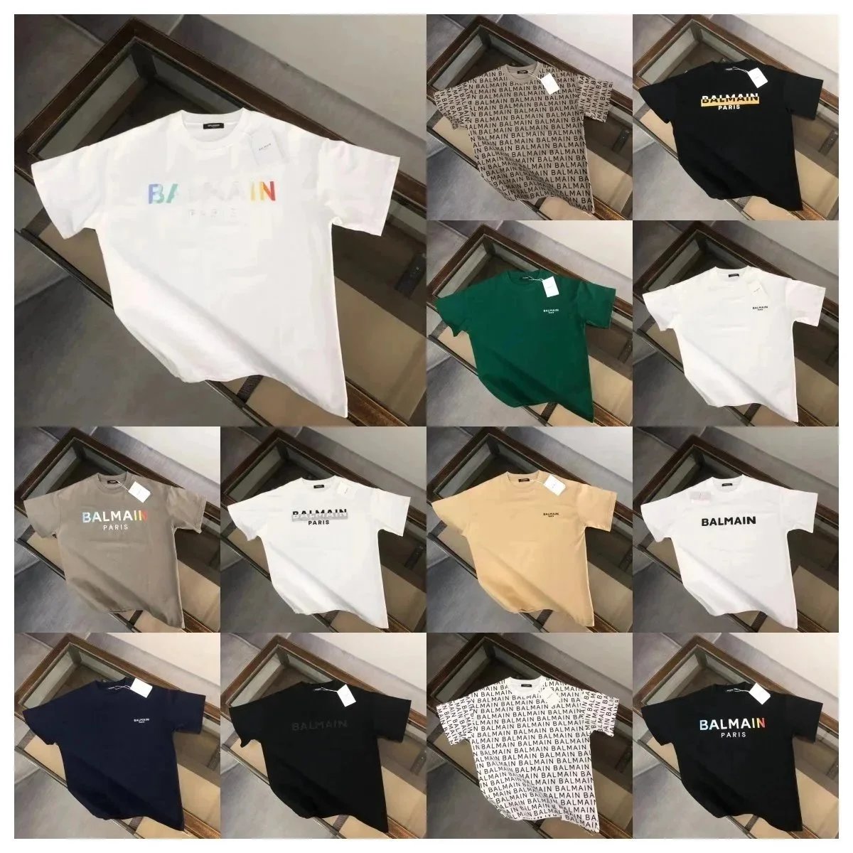 BA*LMAIN印花字母T恤【正常发货中】非质量问题不退不换