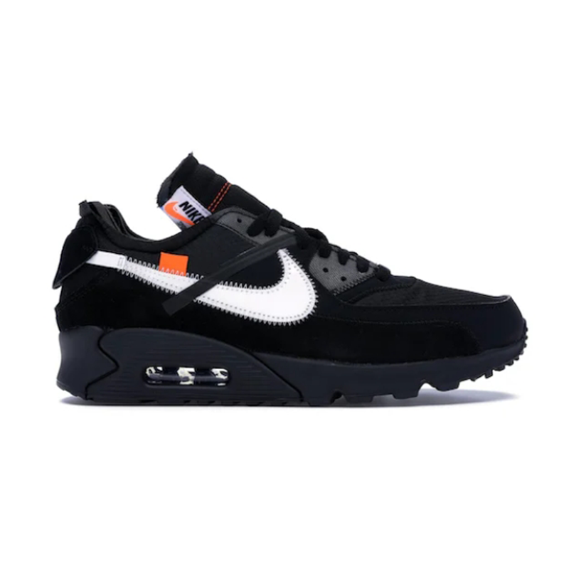 Nike Air Max 90 Off White - Black/Black-Cone-White