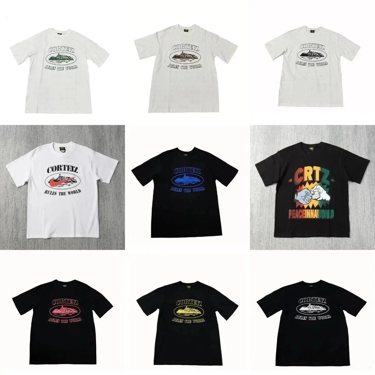 青春时尚高街潮流时尚短袖