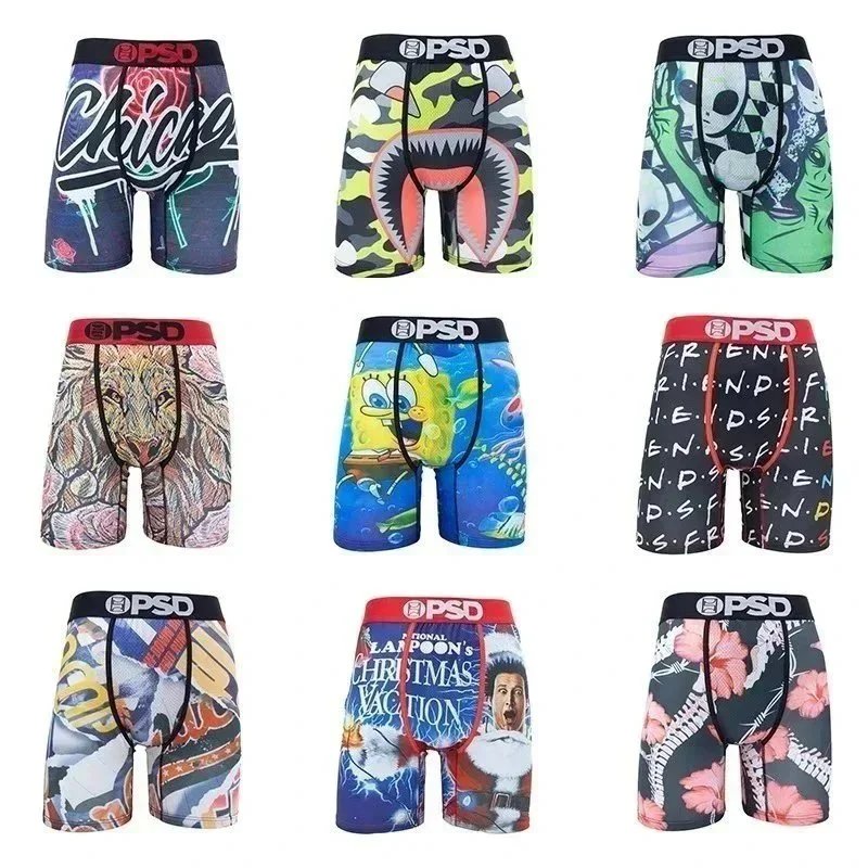 Men's Sport printed boxers -SQ002 5B