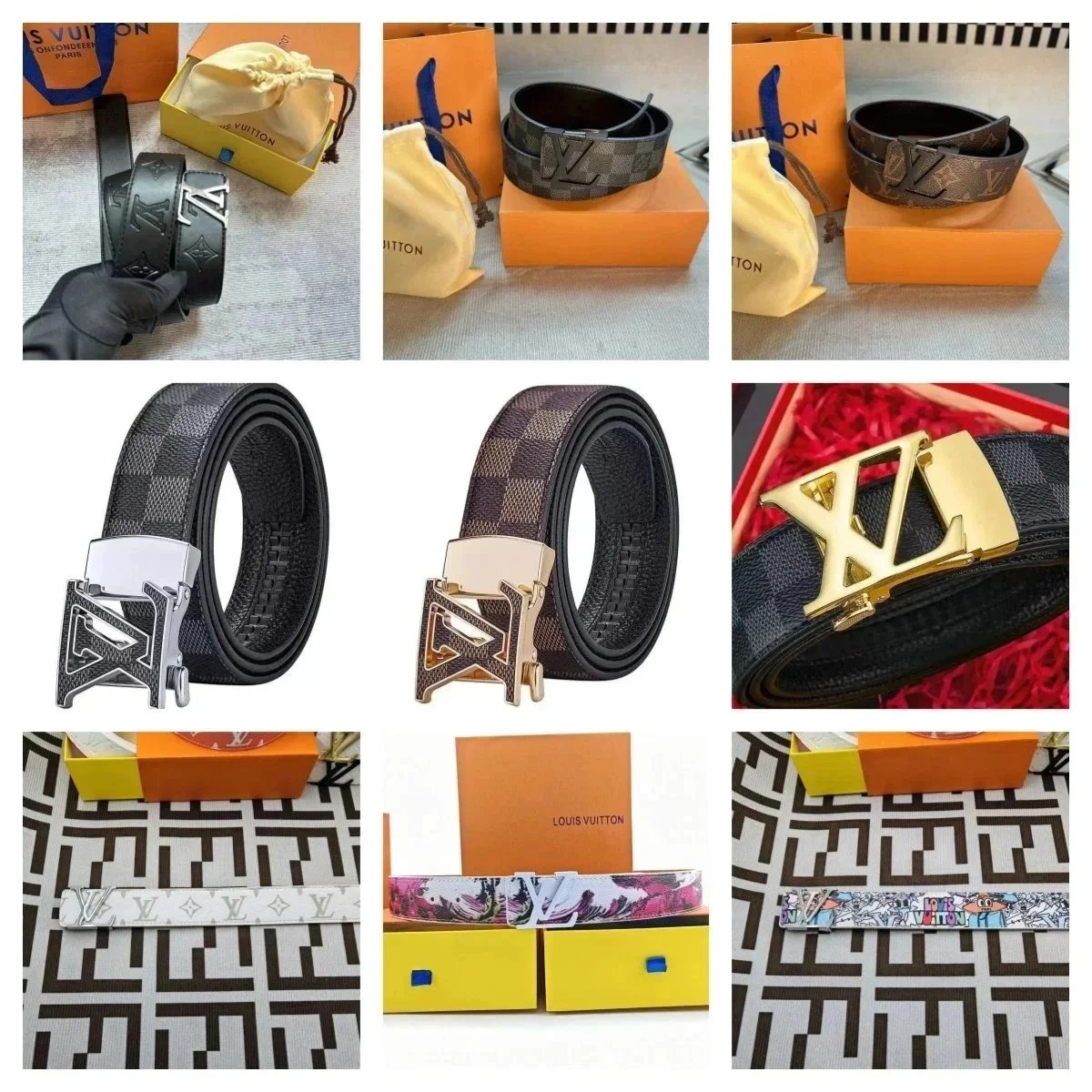 新款时尚百搭经典商务腰带-008