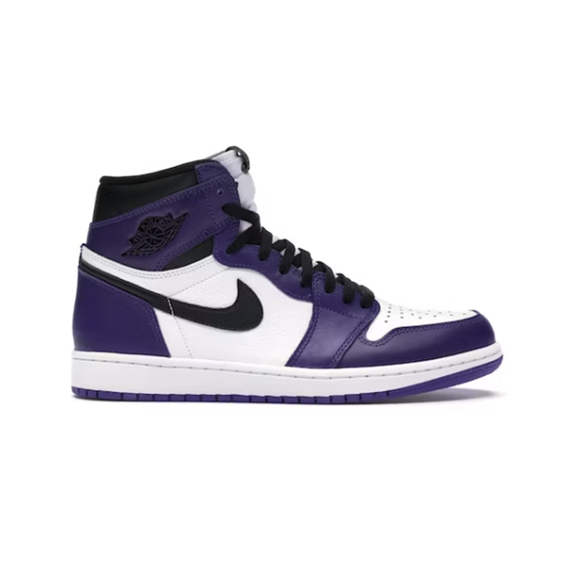 1 Retro High Court Purple White