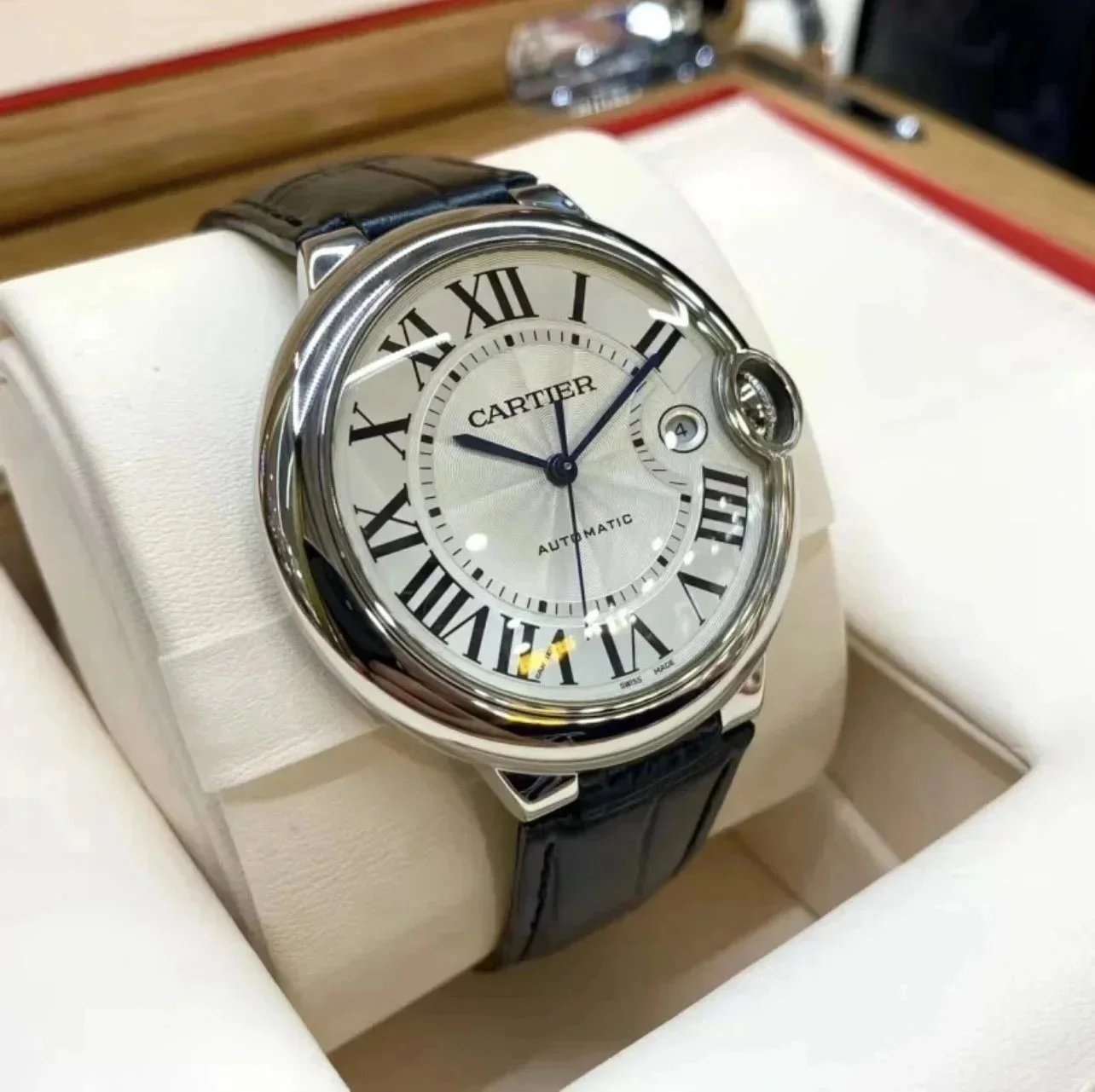 Cartier Ballon Bleu De Cartier - Silver Roman Numeral Dial