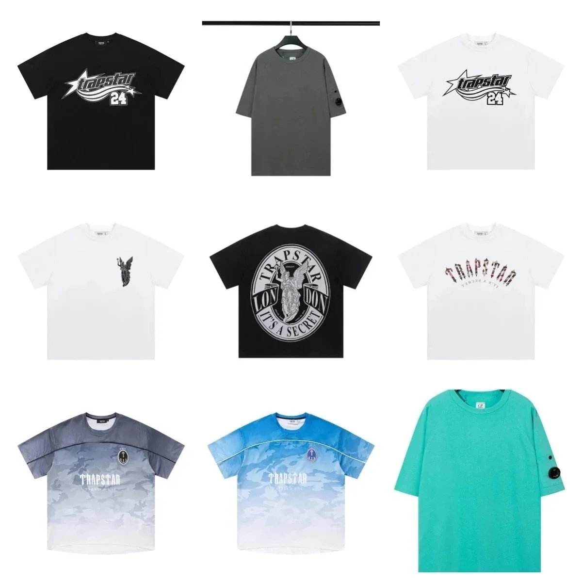 Trapstar All Stars Schwarzes Tee T-Shirt