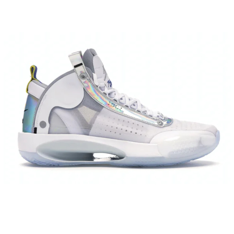 XXXIV White Metallic Silver Casual sneakers www.yupooz.com